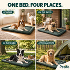 PawHut Foldable Dog Bed – four places - Petifo