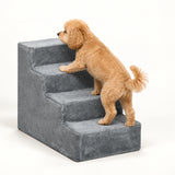 PawHut Escaleras de cuatro peldaños para mascotas