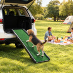 PawHut grass dog ramp – car lifestyle – Petifo