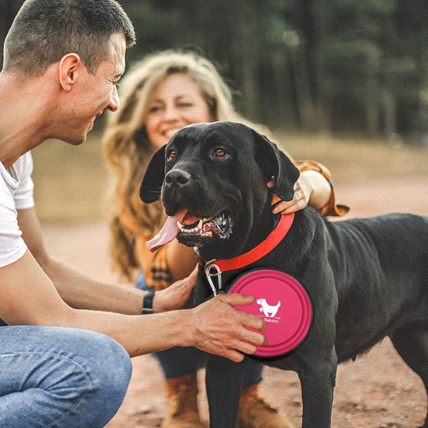 Portable Foldable Water Bowl - djurslottet