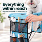 TailCare grooming stand organiser pockets keeping care tools within reach
