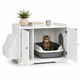 Mueble para arenero PawHut con entrada lateral